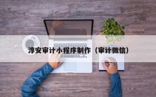 汉川淳安审计小程序制作（审计微信）